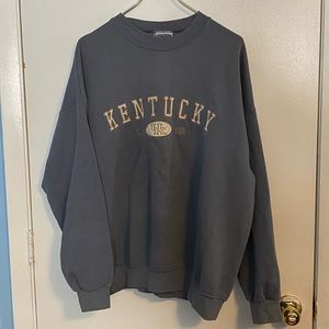 Vintage Kentucky UK light blue crew neck sweatshirt. Size 2X.